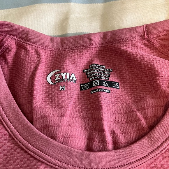 Zyia poppy waves 3/4 sleeve T in M - Picture 3 of 7